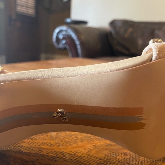 “Sam Edelman” tan suede heels. - Picture 7 of 12